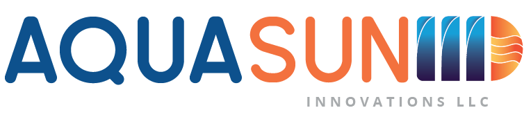 Landscape Full Color Logo Aqua Sun