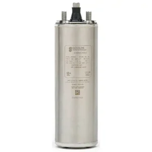 Goulds M50412 4" Submersible CentriPro Motor, 3 Wire, 5 HP, 230V, 1 PH